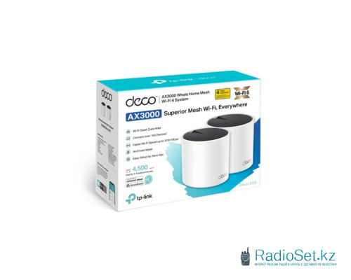 Беспроводная MESH-система Wi-Fi TP-Link Deco X55(2-pack)